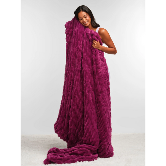 Oversized Cozy Blanket – Ultra-Soft, Warm & Plush Throw for Bed, Sofa & Everyday Comfort