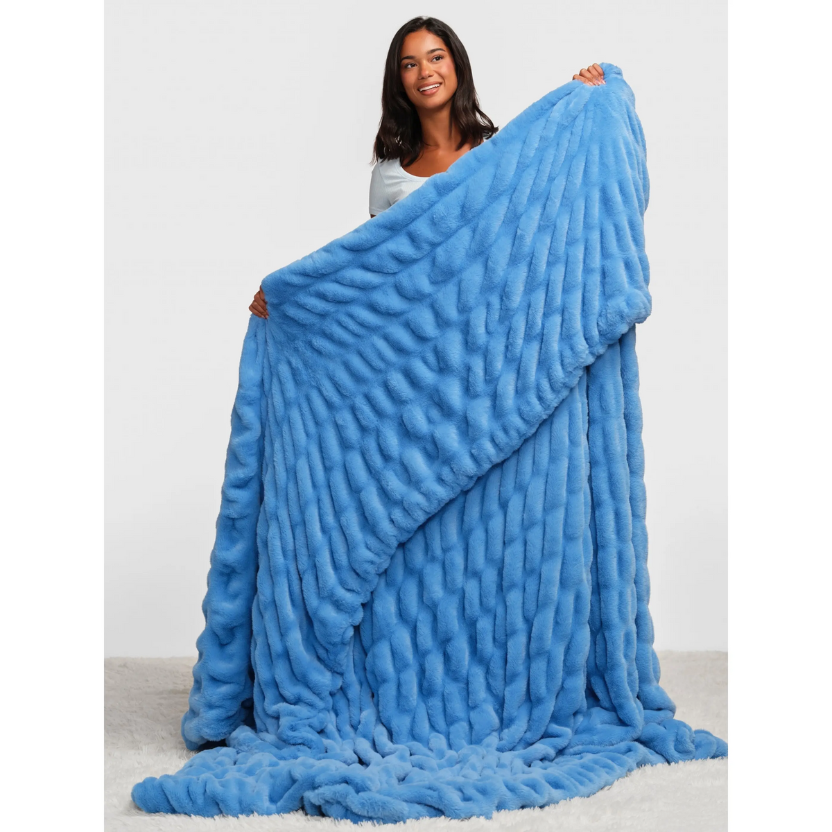 Oversized Cozy Blanket – Ultra-Soft, Warm & Plush Throw for Bed, Sofa & Everyday Comfort