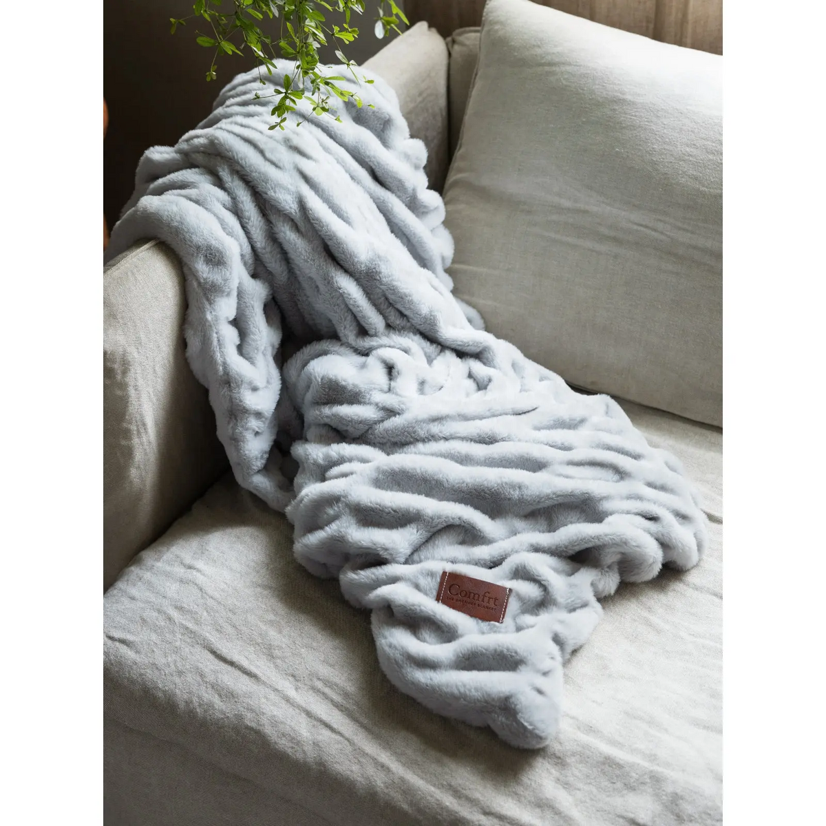 Oversized Cozy Blanket – Ultra-Soft, Warm & Plush Throw for Bed, Sofa & Everyday Comfort